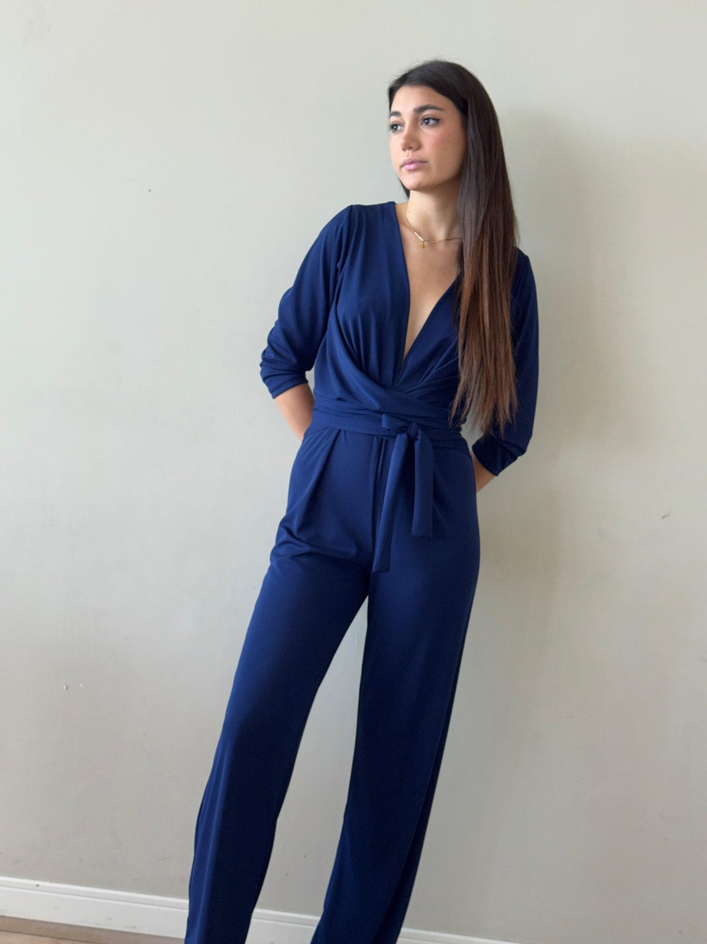 Helena Jumpsuit Bluette