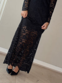 Scarlet Lace Dress