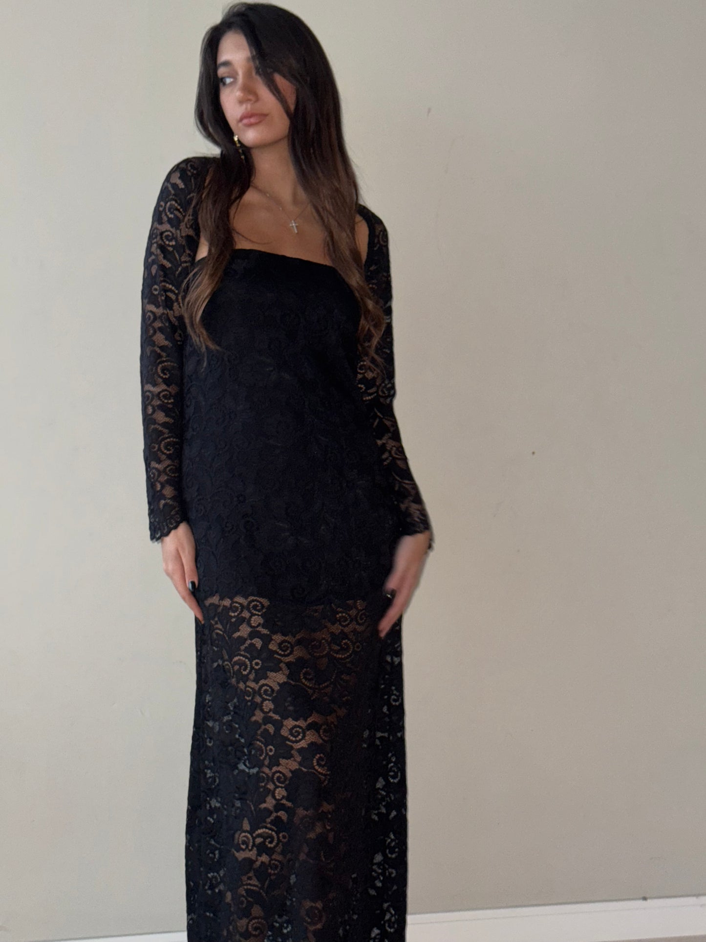 Scarlet Lace Dress