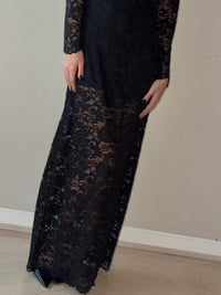 Scarlet Lace Dress