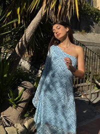 Medea Lace Dress Light Blue