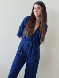 Helena Jumpsuit Bluette