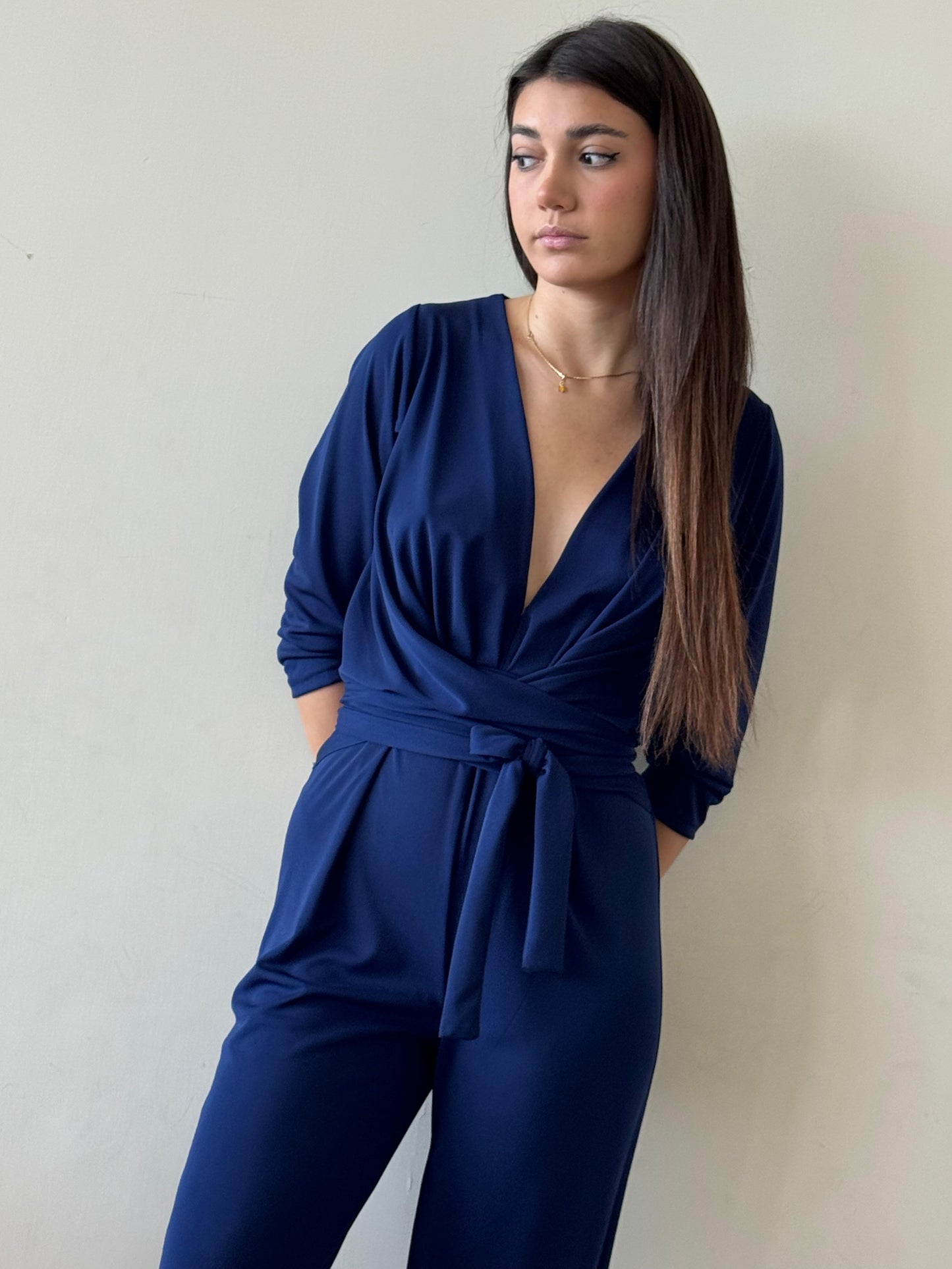 Helena Jumpsuit Bluette