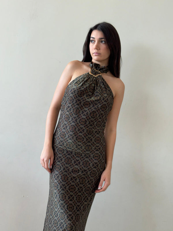 American Ring Dress Lamè Vintage